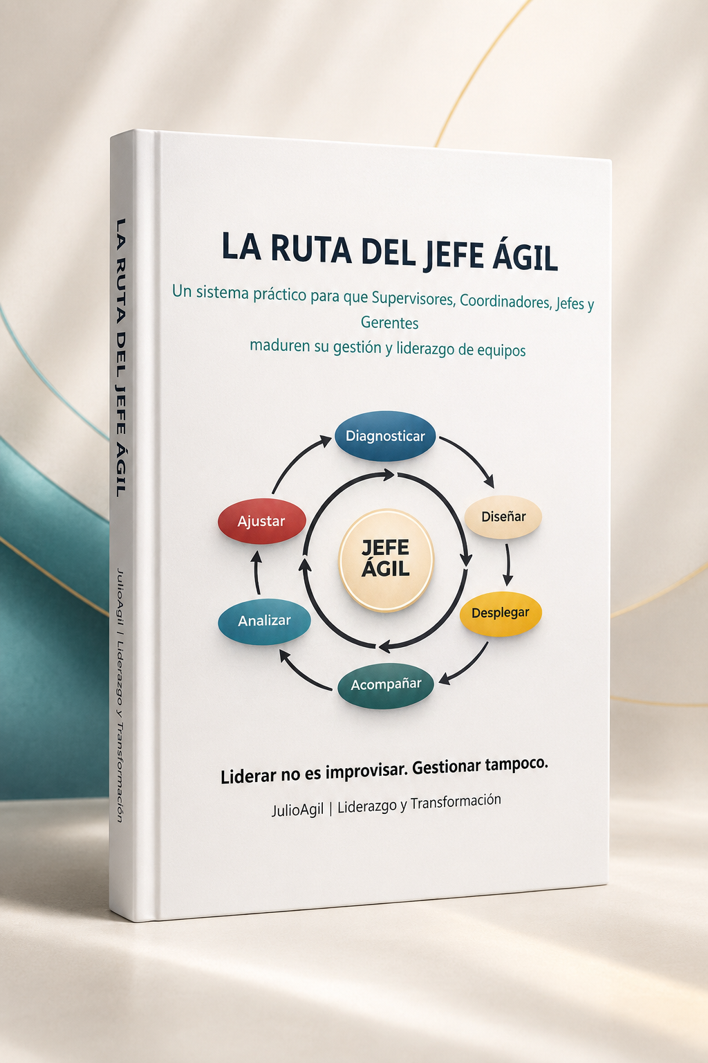 Portada del e-book La Ruta del Jefe Ágil